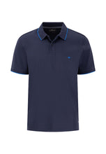 Load image into Gallery viewer, Fynch Hatton - Interlock Cotton Polo, Navy
