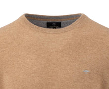 Load image into Gallery viewer, Fynch Hatton - Knit Sweater, Merino Cashmere, Camel
