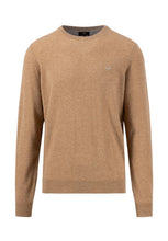 Load image into Gallery viewer, Fynch Hatton - Knit Sweater, Merino Cashmere, Camel
