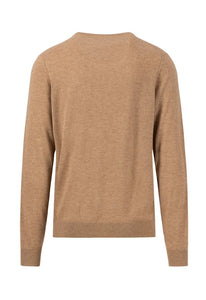 Fynch Hatton - Knit Sweater, Merino Cashmere, Camel