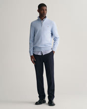Load image into Gallery viewer, GANT - Casual Cotton Half-Zip, LT Blue Melange (2XL only)
