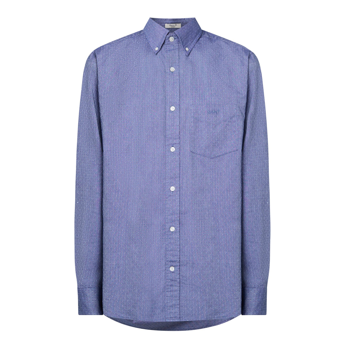 Gant - Reg Oxford Dobby Dot Shirt, Persian Blue (M Only)