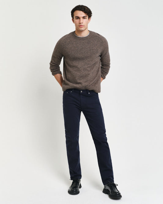 GANT - Regular Dyed Twill Jeans, Evening Blue