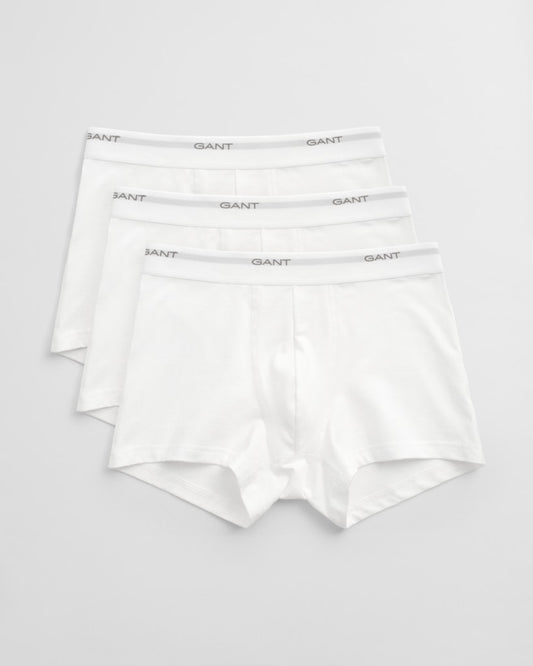 GANT - 3 Pack Core Trunks, White
