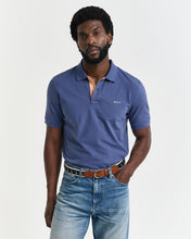 Load image into Gallery viewer, GANT - Contrast Pique SS Polo, Dusty Navy
