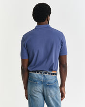 Load image into Gallery viewer, GANT - Contrast Pique SS Polo, Dusty Navy
