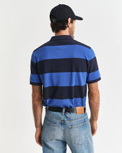 Load image into Gallery viewer, GANT - Block Stripe Polo, Rich Blue

