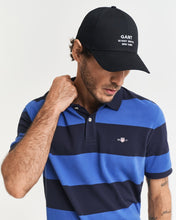 Load image into Gallery viewer, GANT - Block Stripe Polo, Rich Blue
