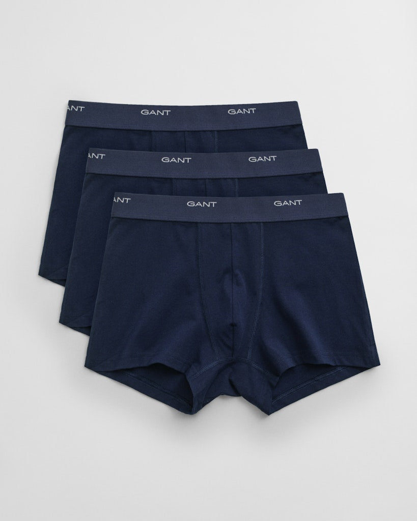 Gant - 3 Pack Core Trunks, Navy