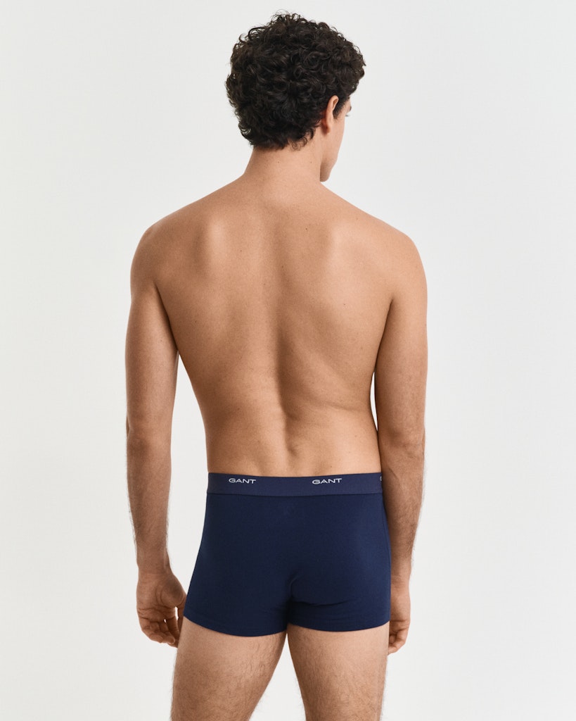 Gant - 3 Pack Core Trunks, Navy