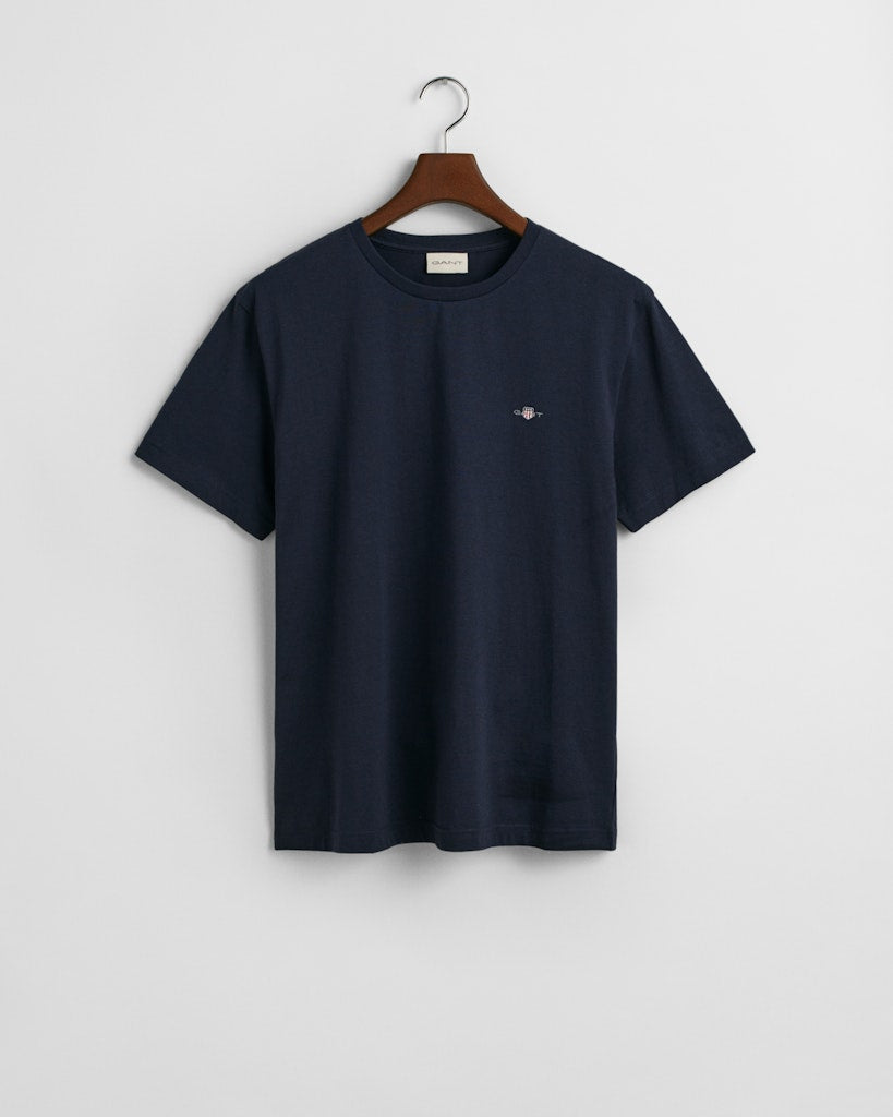 GANT - Regular Shield SS T-Shirt, Evening Blue