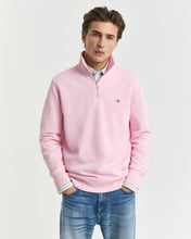 Load image into Gallery viewer, GANT - Reg Shield Halfzip Sweat, California Pink
