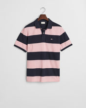 Load image into Gallery viewer, GANT - Block Stripe Polo, California Pink
