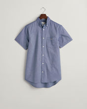 Load image into Gallery viewer, GANT - Oxford SS Shirt, Persian Blue
