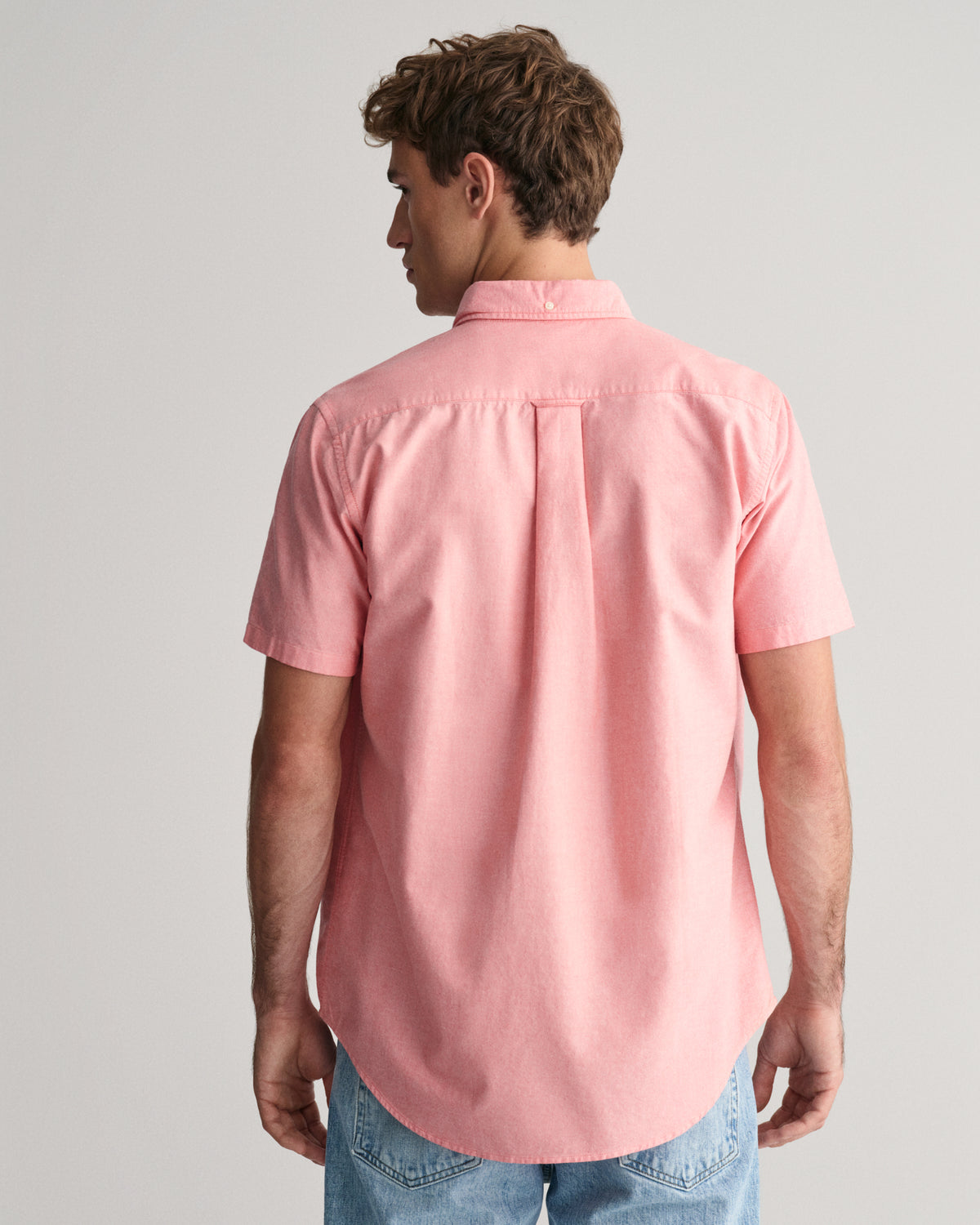 GANT - Oxford SS Shirt, Sunset Pink