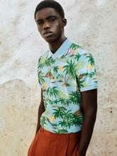 Load image into Gallery viewer, Gant - Hawaii Print SS Polo, Dove Blue
