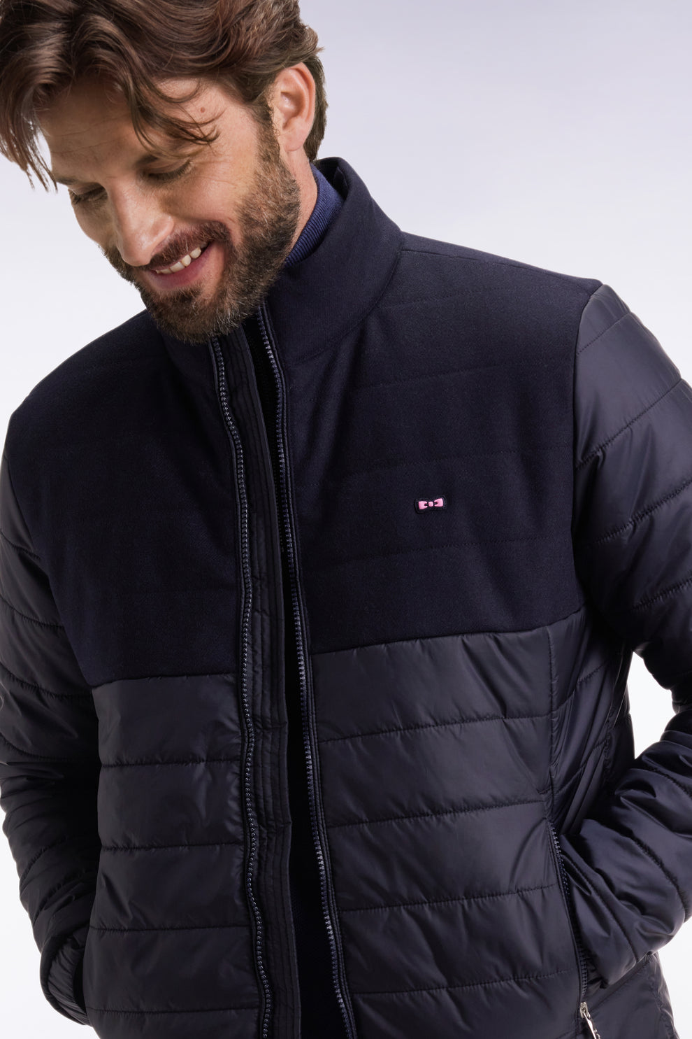 Eden Park - Two-tone Jacket, Navy