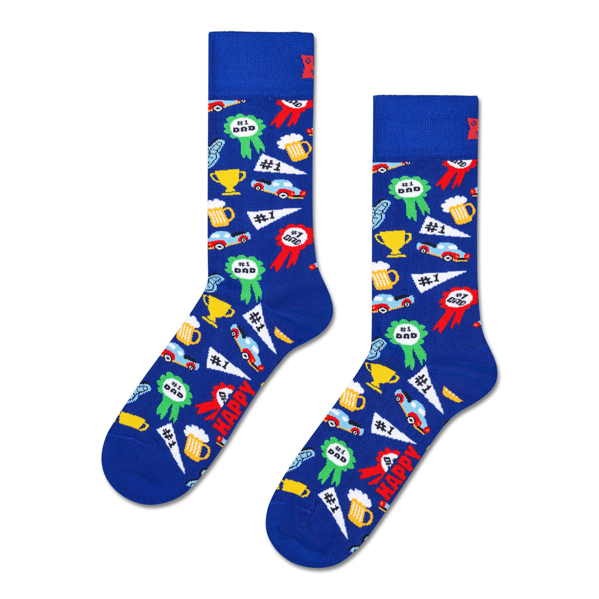 Happy Socks - 3-Pack Dad Gift Set, Blue