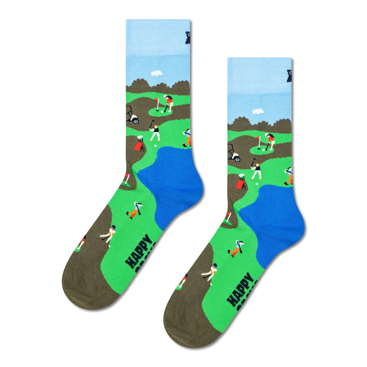 Happy Socks - 3-Pack Golf Cart Gift Set, Blue
