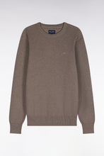 Load image into Gallery viewer, Eden Park - Honeycomb Cotton Round Neck, Stone Beige
