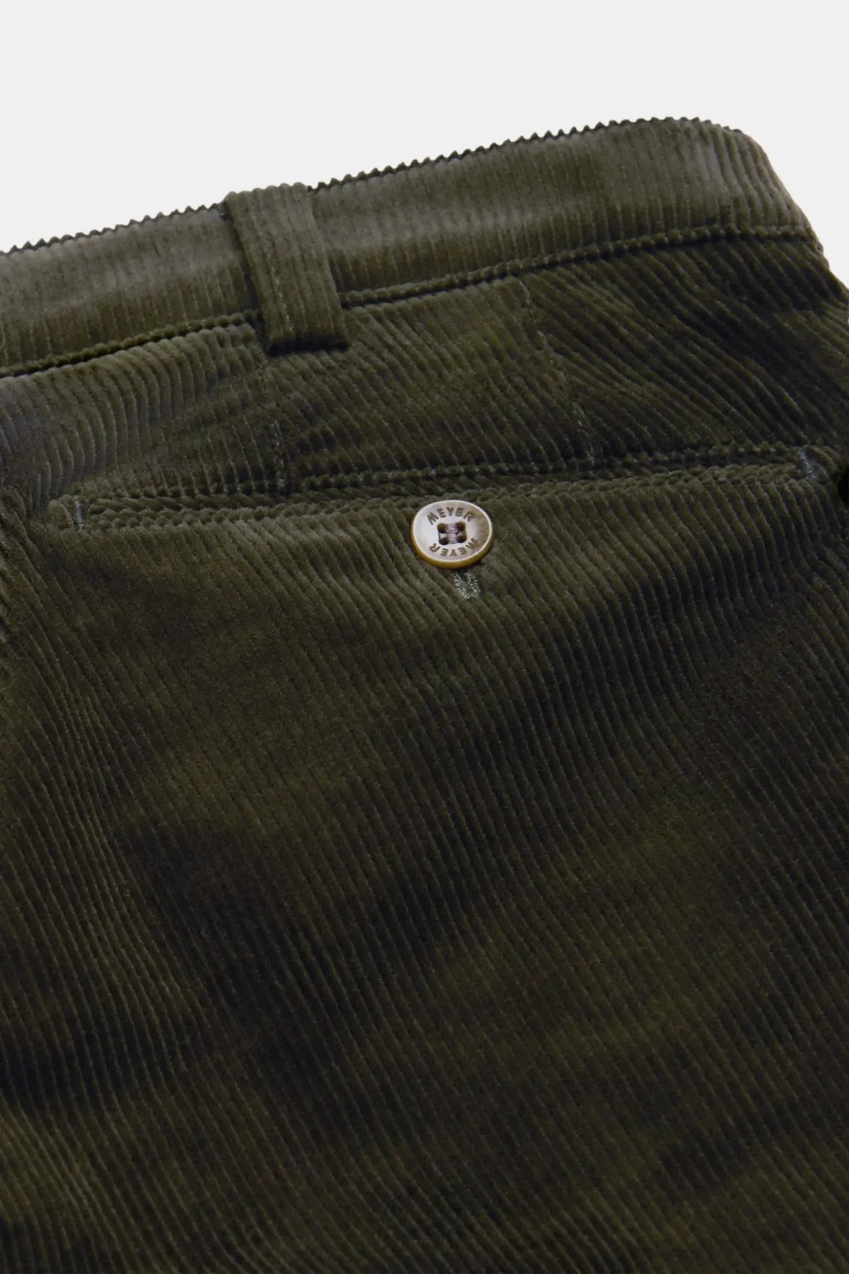 Meyer - Roma Active Regular Fit Cords, Moss Green