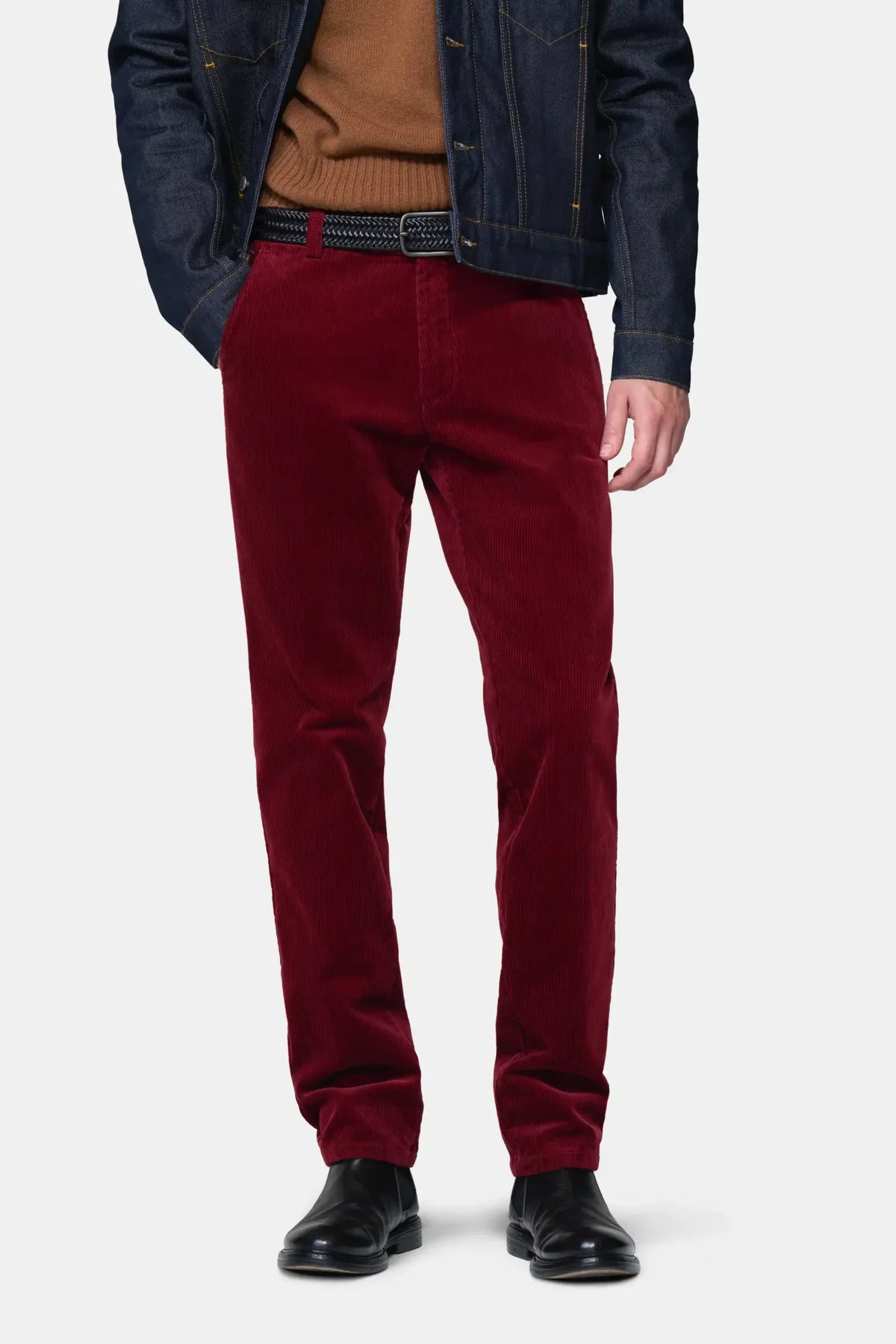 Meyer - Roma Active Regular Fit Cords, Red