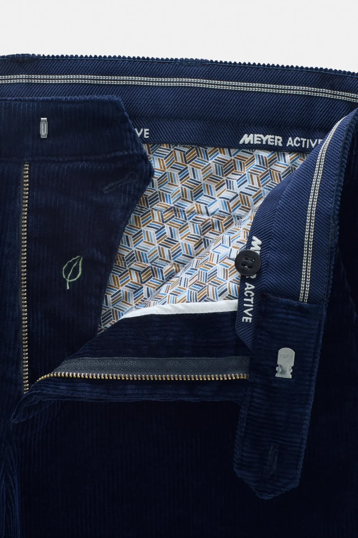 Meyer - Roma Active Regular Fit Cords, Navy