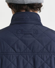 Load image into Gallery viewer, GANT - Quilted Windcheater Mid Jacket, Evening Blue
