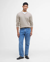 Load image into Gallery viewer, Barbour - Essential V-Neck Sweatshirt, Washed Stone
