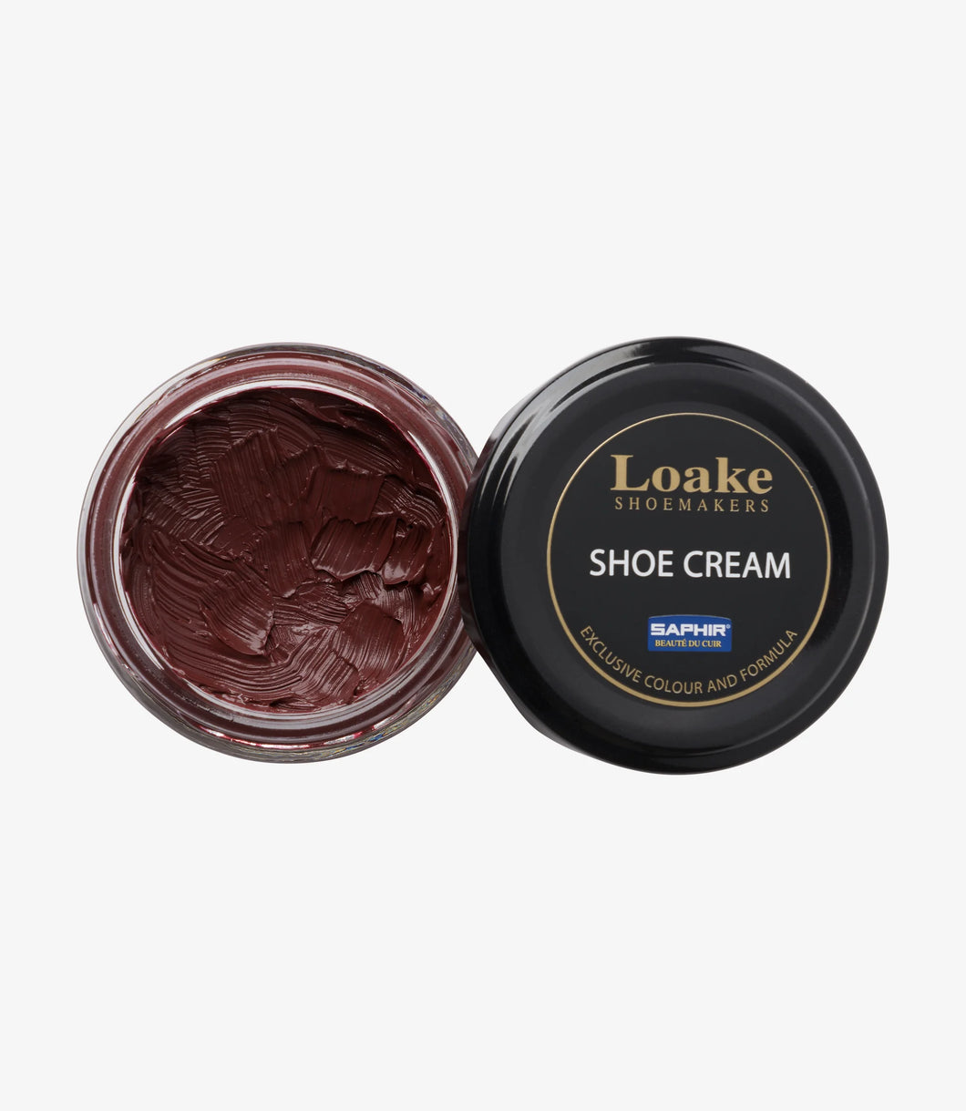 Loake - Cream Polish, Cedar
