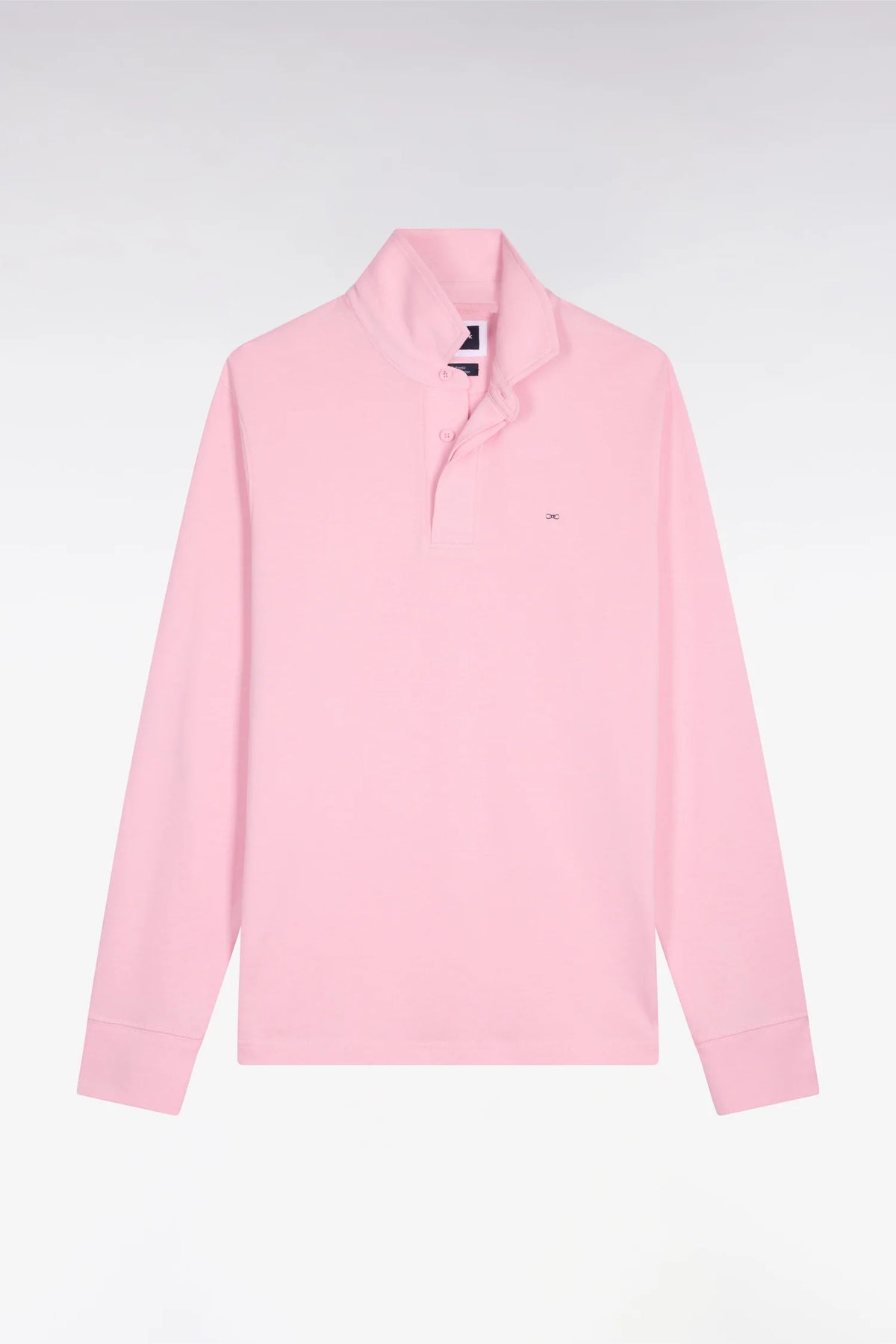 Eden Park - Long Sleeve Flex Polo, Pink