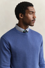 Load image into Gallery viewer, GANT - Cotton Cashmere C-Neck, Vintage Blue
