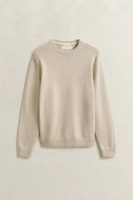 Load image into Gallery viewer, GANT - Cotton Cashmere C-Neck, Seed Melange
