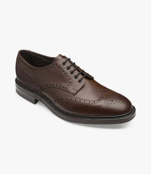 Loake - Badminton DK2, Dark Brown Grain Calf (Size 9 Only)