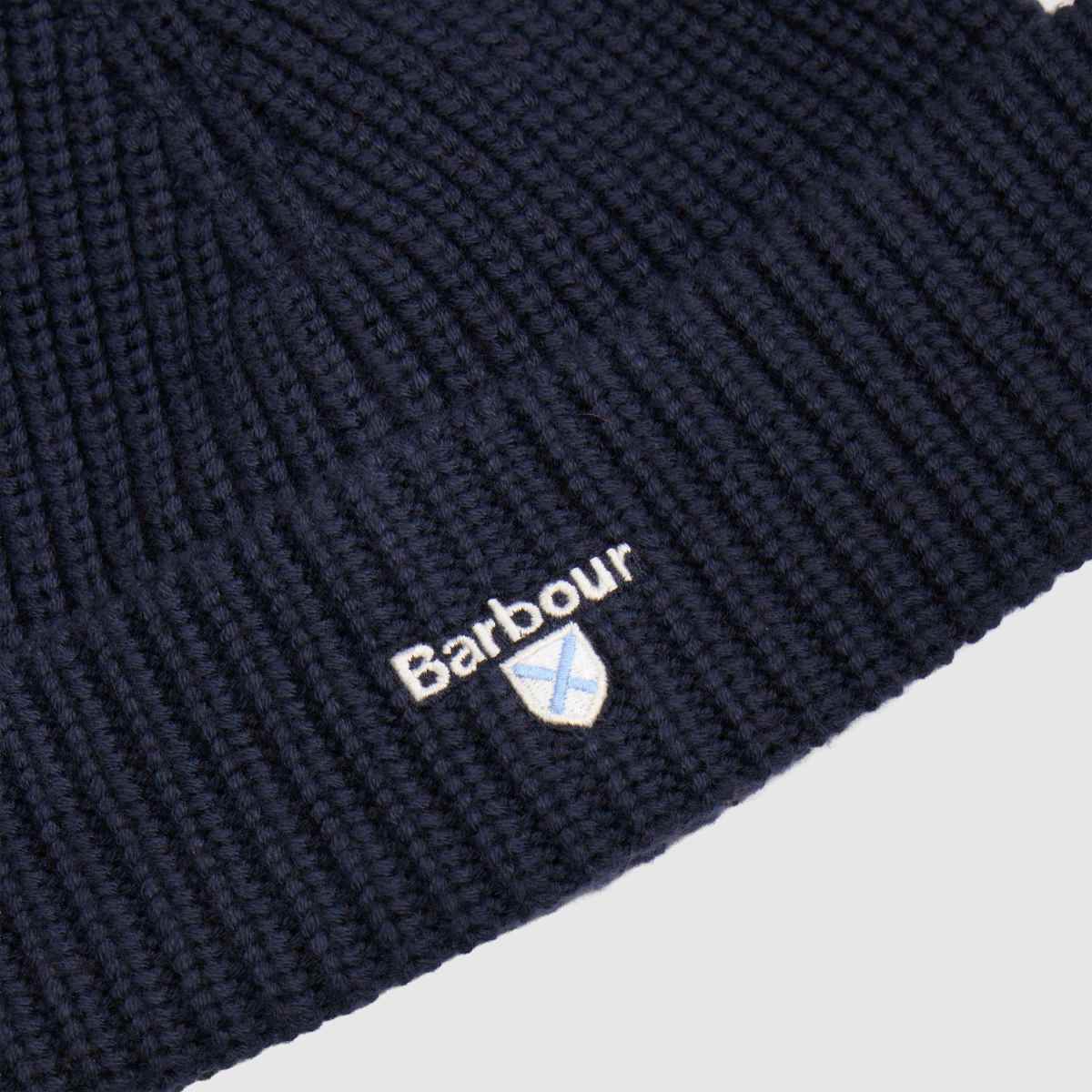 Barbour - Cascade Beanie And Scarf Gift Set, Navy