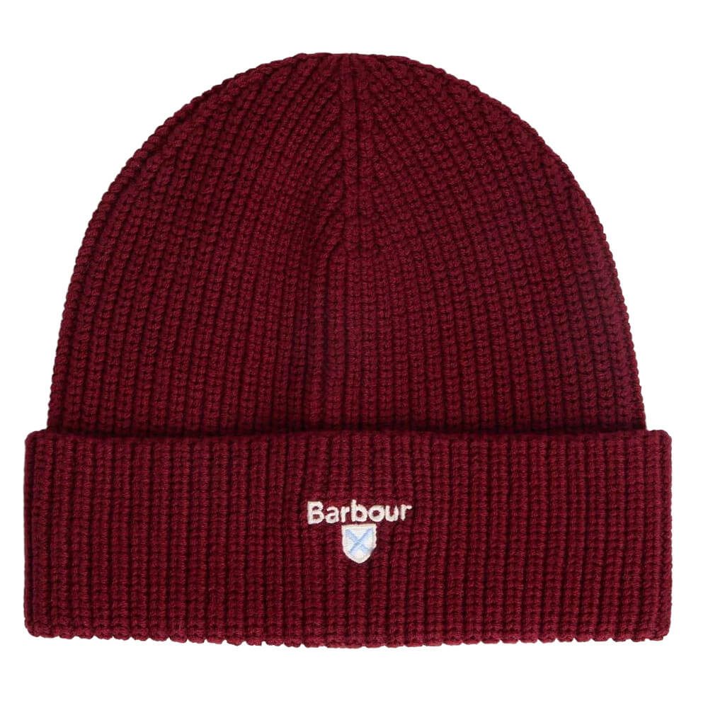 Barbour - Cascade Beanie And Scarf Gift Set, Wine