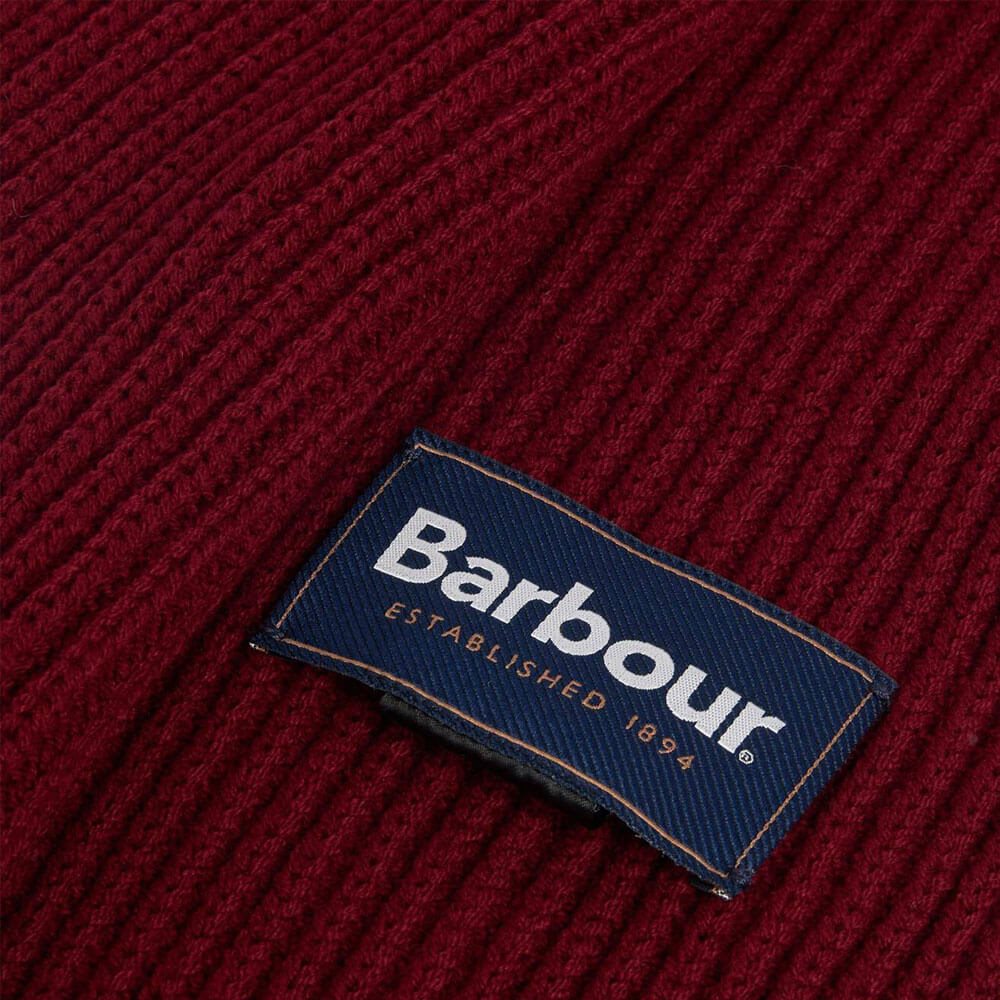 Barbour - Cascade Beanie And Scarf Gift Set, Wine