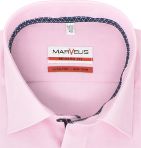 Marvelis - Modern Fit Shirt, Old Rose