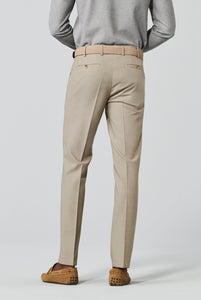 Meyer - Roma, Beige Wool Blend Trouser