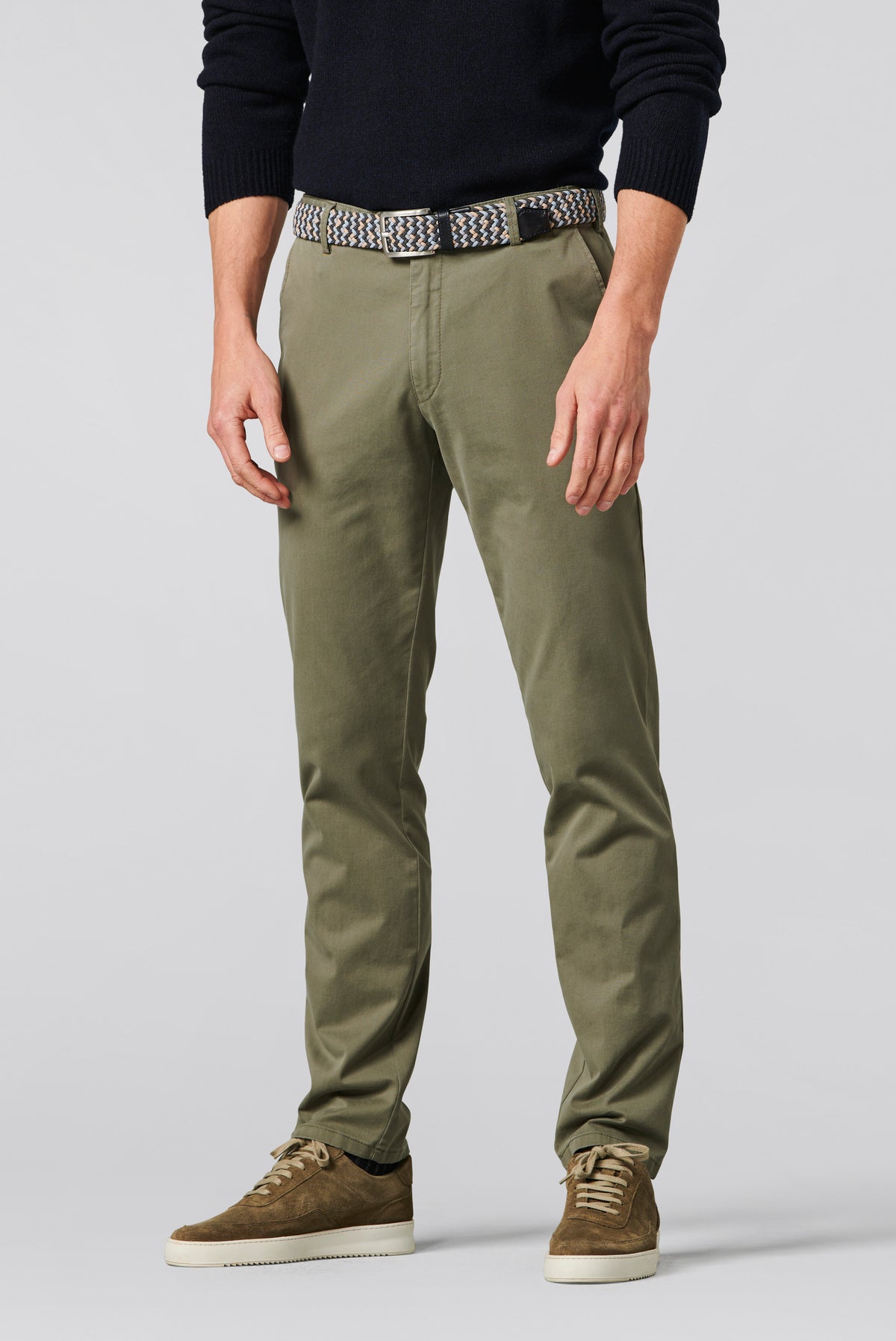 Meyer - Oslo Chinos, Sage Green