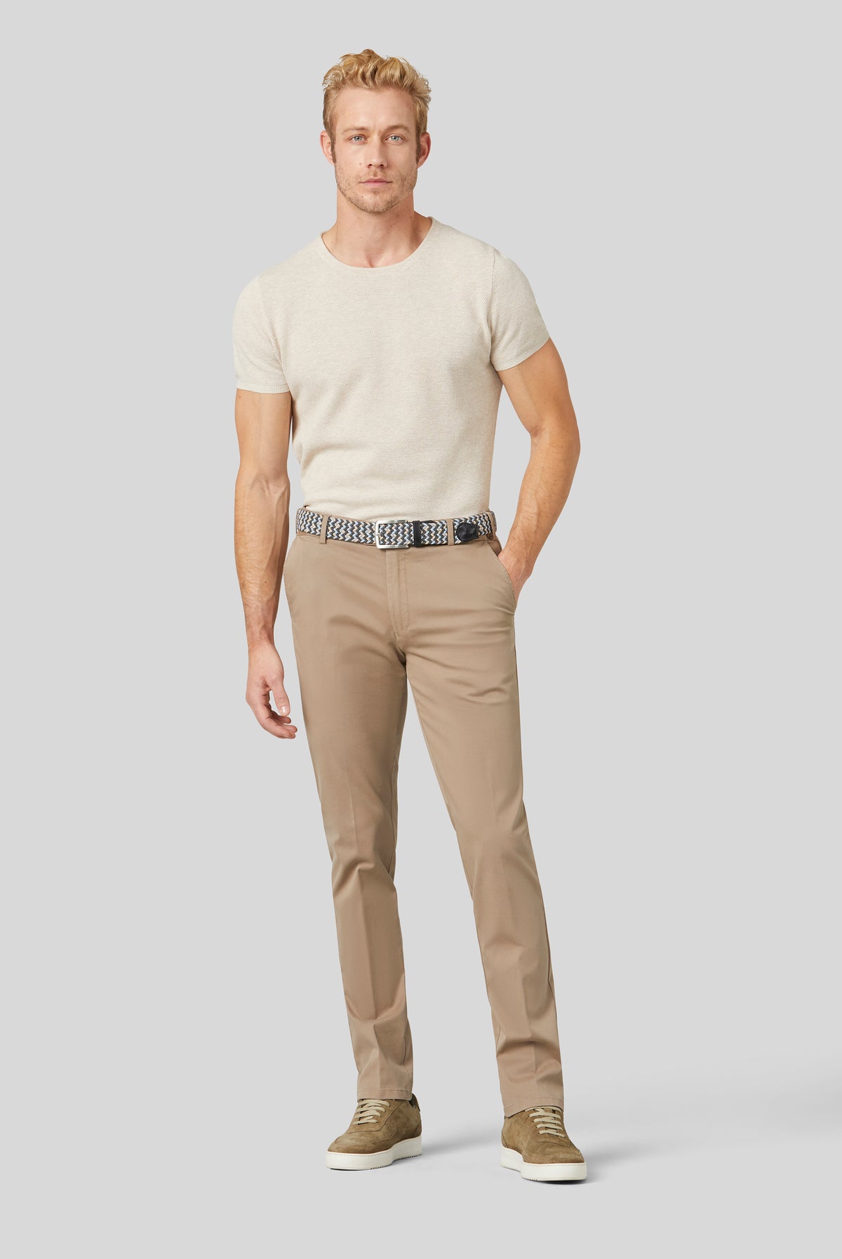 Meyer - Oslo Chinos, Taupe