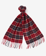 Load image into Gallery viewer, Barbour - Tartan Scarf And Glove Gift Set, Cranberry
