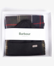Load image into Gallery viewer, Barbour - Swinton Beanie &amp; Galingale Scarf Gift Set
