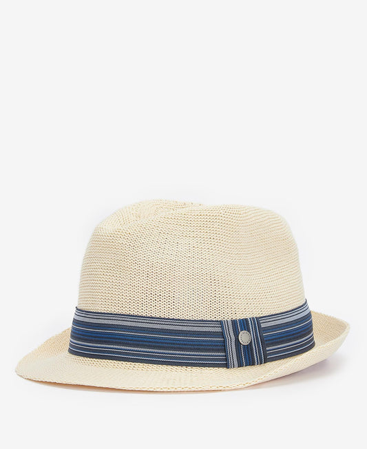 Barbour - Belford Trilby, Ecru/Blue