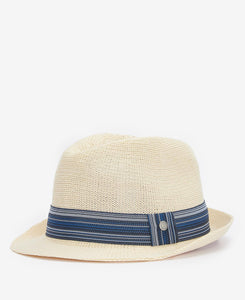Barbour - Belford Trilby, Ecru/Blue