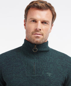 Barbour - Lambswool Half Zip, Seaweed Mix