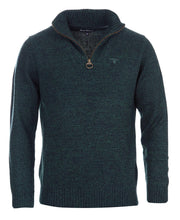 Load image into Gallery viewer, Barbour - Lambswool Half Zip, Seaweed (XL &amp; XXL Only)
