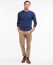 Load image into Gallery viewer, Barbour - Lambswool Crew , Deep Blue
