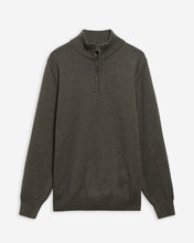 Load image into Gallery viewer, Barbour - Cotton Half Zip, Olive Marl
