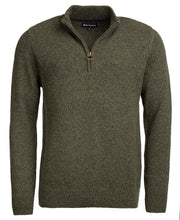 Load image into Gallery viewer, Barbour - Tisbury Half Zip, Dk Seaweed
